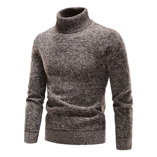 Slim Fit Fleece Turtleneck