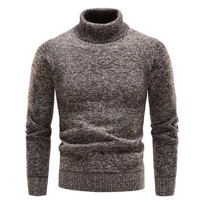 Slim Fit Fleece Turtleneck