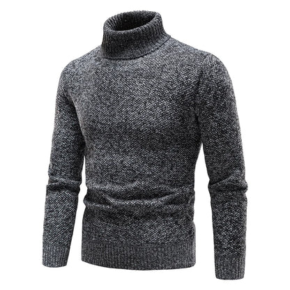 Slim Fit Fleece Turtleneck